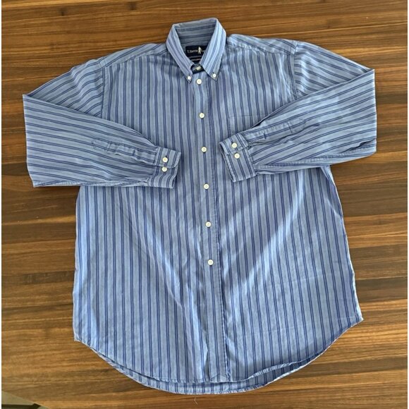 T. Harris London Gentlemens Fit Long Sleeve Button Down Size M - Picture 2 of 6